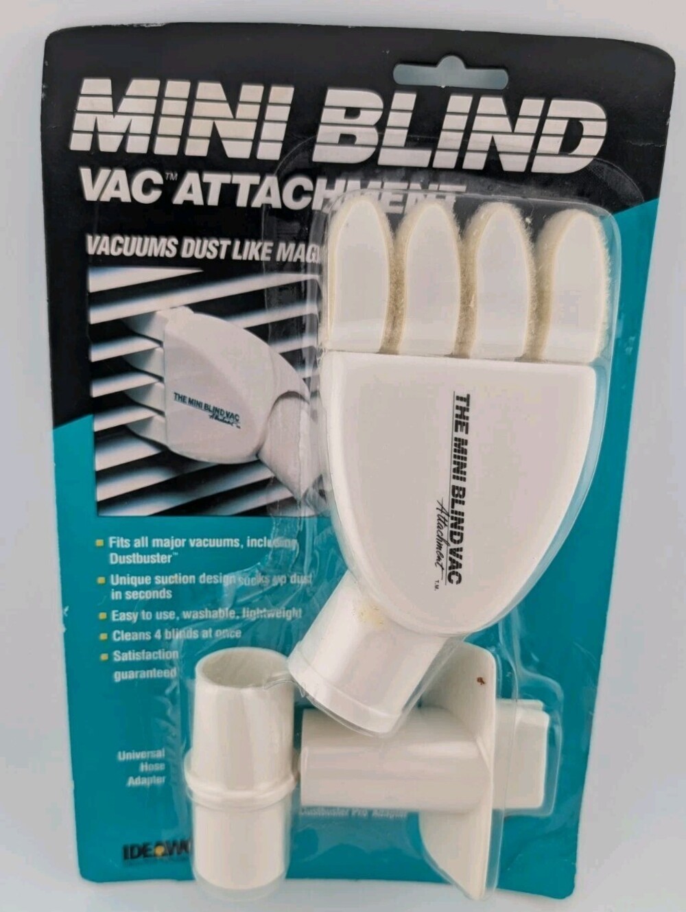 Mini Blind Vac Attachment Universal Blinds Duster For Vacuum Ideaworks